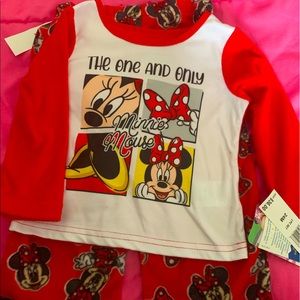 Disney Minnie Mouse 24M Pajamas